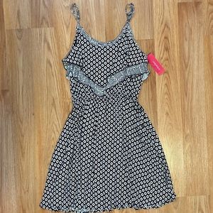 Black & White Mini Dress